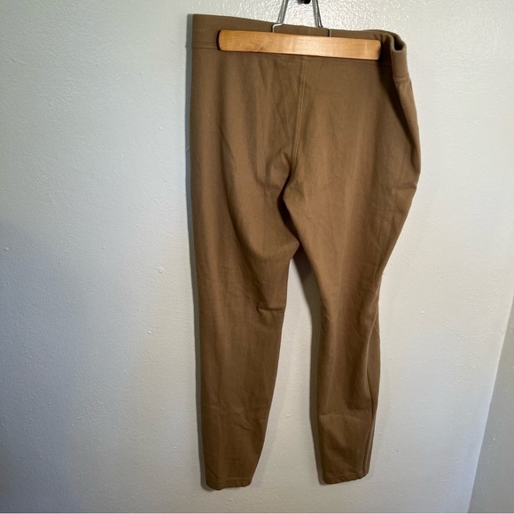 Knit Pull On Pants Skinny Moto Tan - Picture 8 of 11